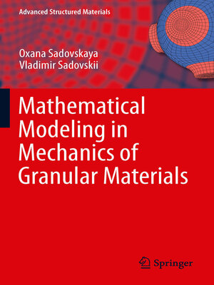 cover image of Mathematical Modeling in Mechanics of Granular Materials